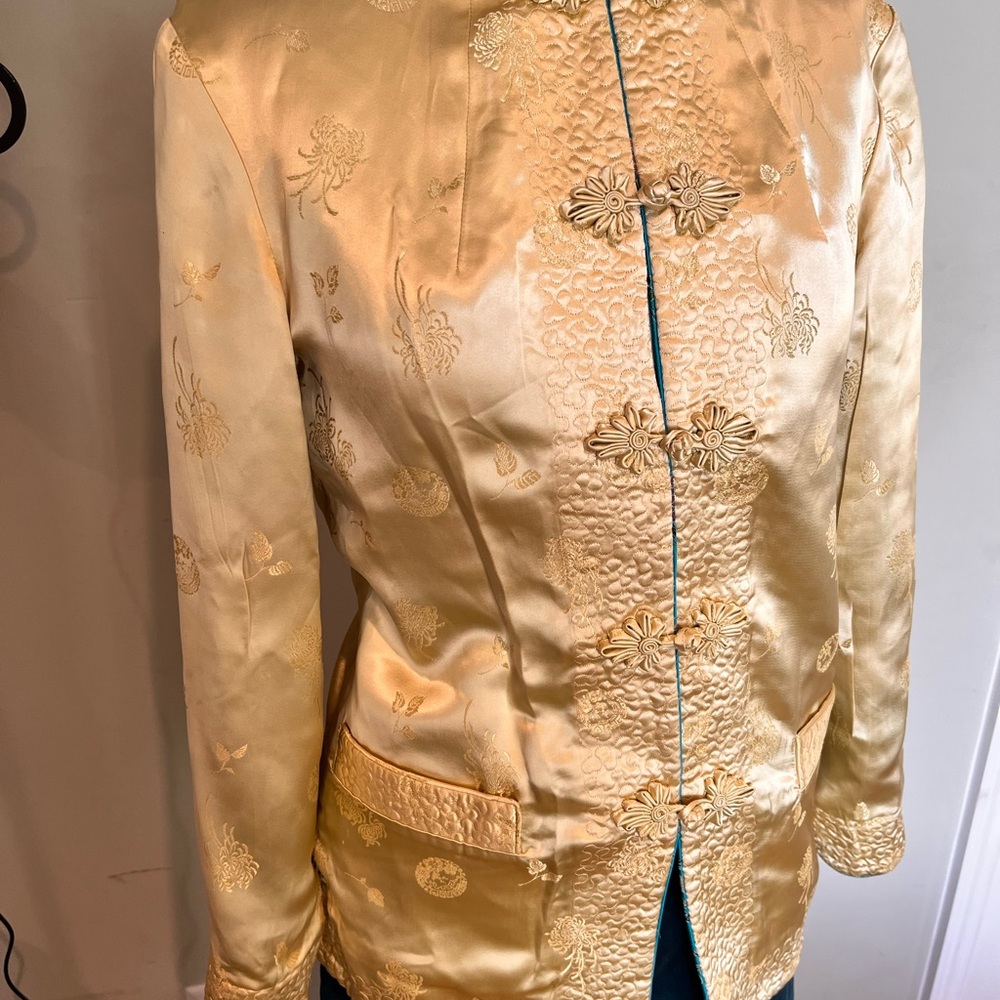 Elegant Buttercream OR Turquoise Women's Jacket